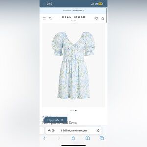 Hill House Ophelia Mini Dress: worn once for grad pictures! Perfect condition.